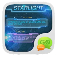 GO SMS PRO STARLIGHT THEME